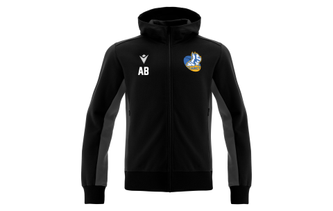 RCT - TRUMPET FULL LENGTH ZIP HOODY BLK/ANT