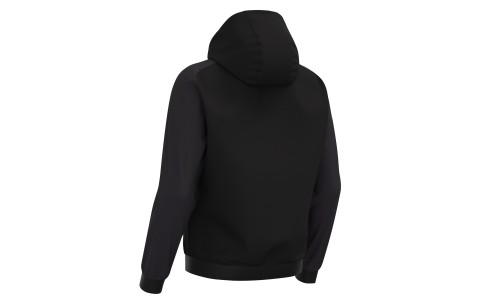 RCT - HORN HOODY TOP BLK/DGRY