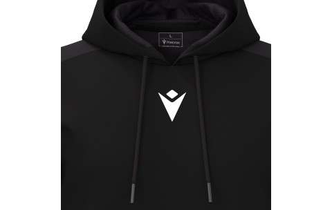 RCT - HORN HOODY TOP BLK/DGRY