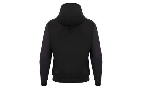 RCT - HORN HOODY TOP BLK/DGRY